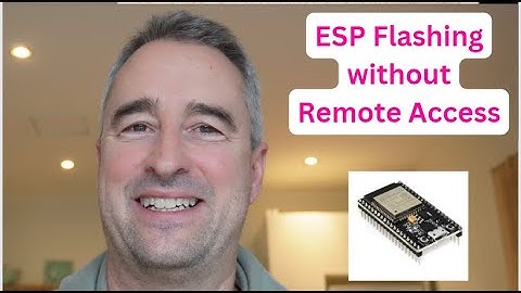 Simple way to flash ESP32s without Remote Access!
