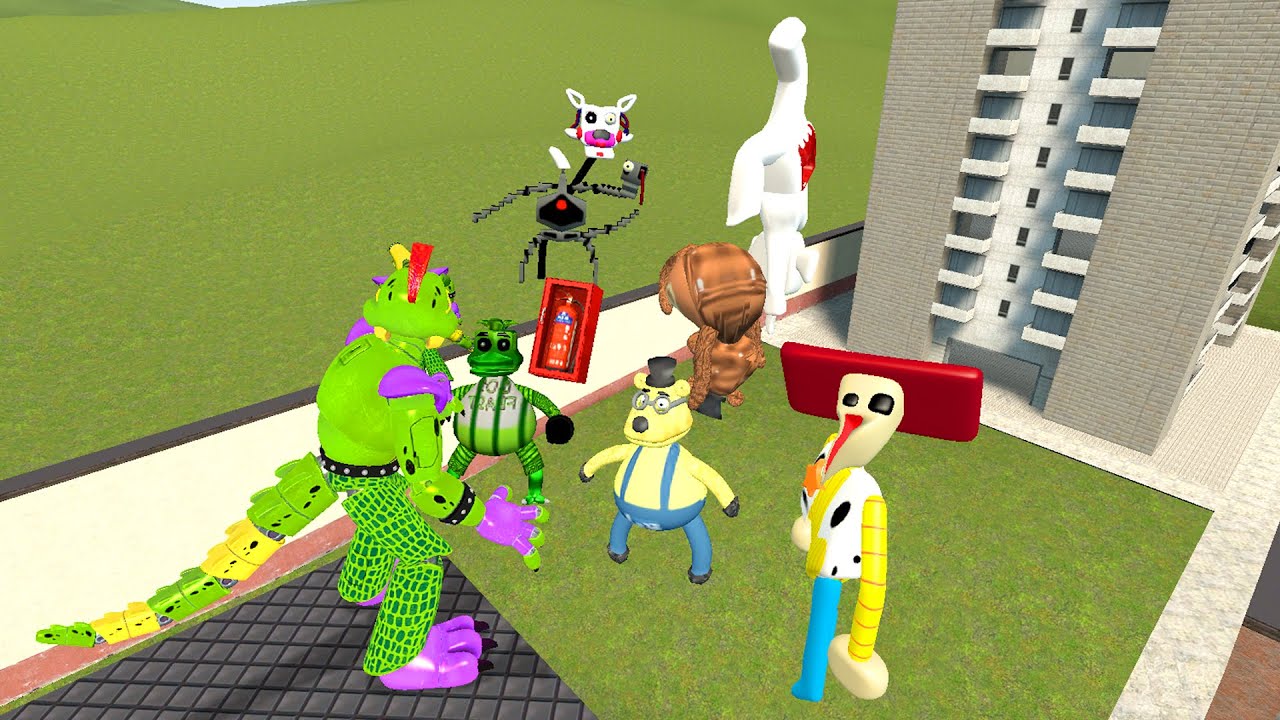 I Became All 3D Sanic Clones Memes Characters SPARTAN KICKING in Garry ...