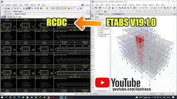 HOW TO EXPORT ETABS V19.1.0 FILE TO RCDC | Sandip Deb | ilustraca