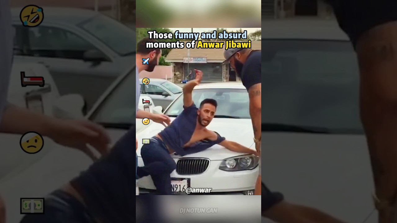 Those funny and absurd moments of Anwar Jibawi.#shorts#funny