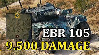 EBR madness: 9.500 Damage on Murovanka 🥶🥶🥶