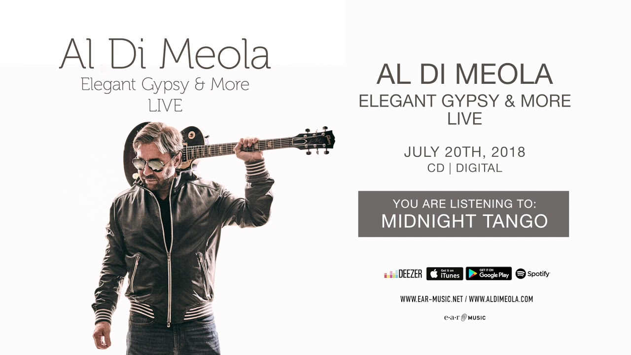 Al Di Meola - "Midnight Tango" (LIVE) - Official Song Stream