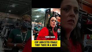 Police Surprise Serial Shoplifter TWICE Within Weeks