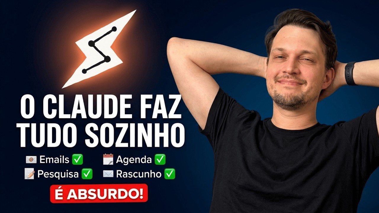 Transformei o Claude no Meu Funcionário (Claude Cowork Scheduled Tasks)
