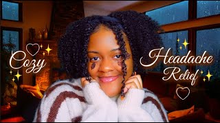 ASMR✨Cozy Headache/Migraine Relief 🤎✨ Scalp Massage & Personal Attention 🤤 (You Will Melt✨)