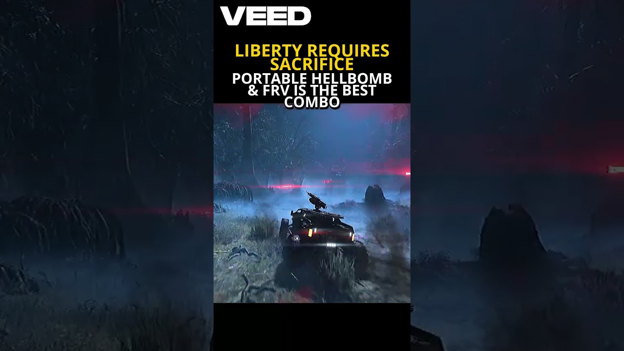 Portable Hellbomb + FRV is Liberty