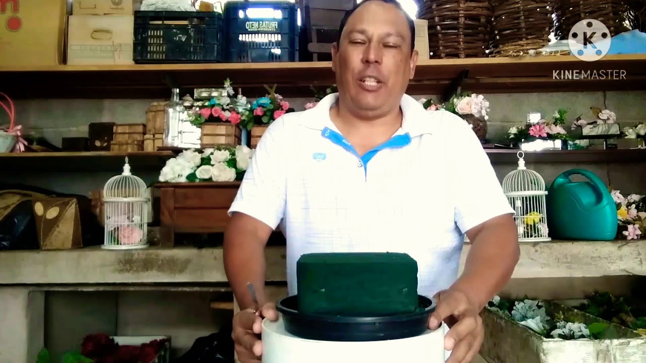 Como montar arranjo floral super fácil