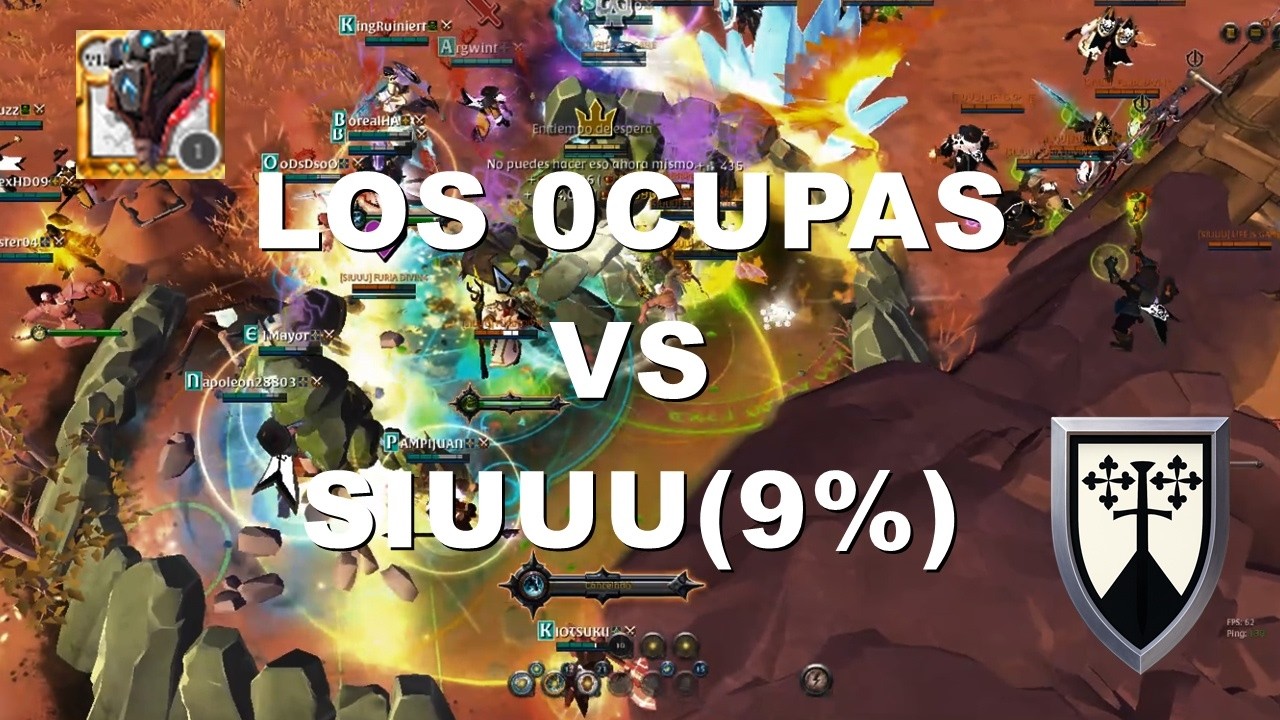 Los 0cupas vs SIUUU (9%) | POV Caller | Albion Online ZVZ