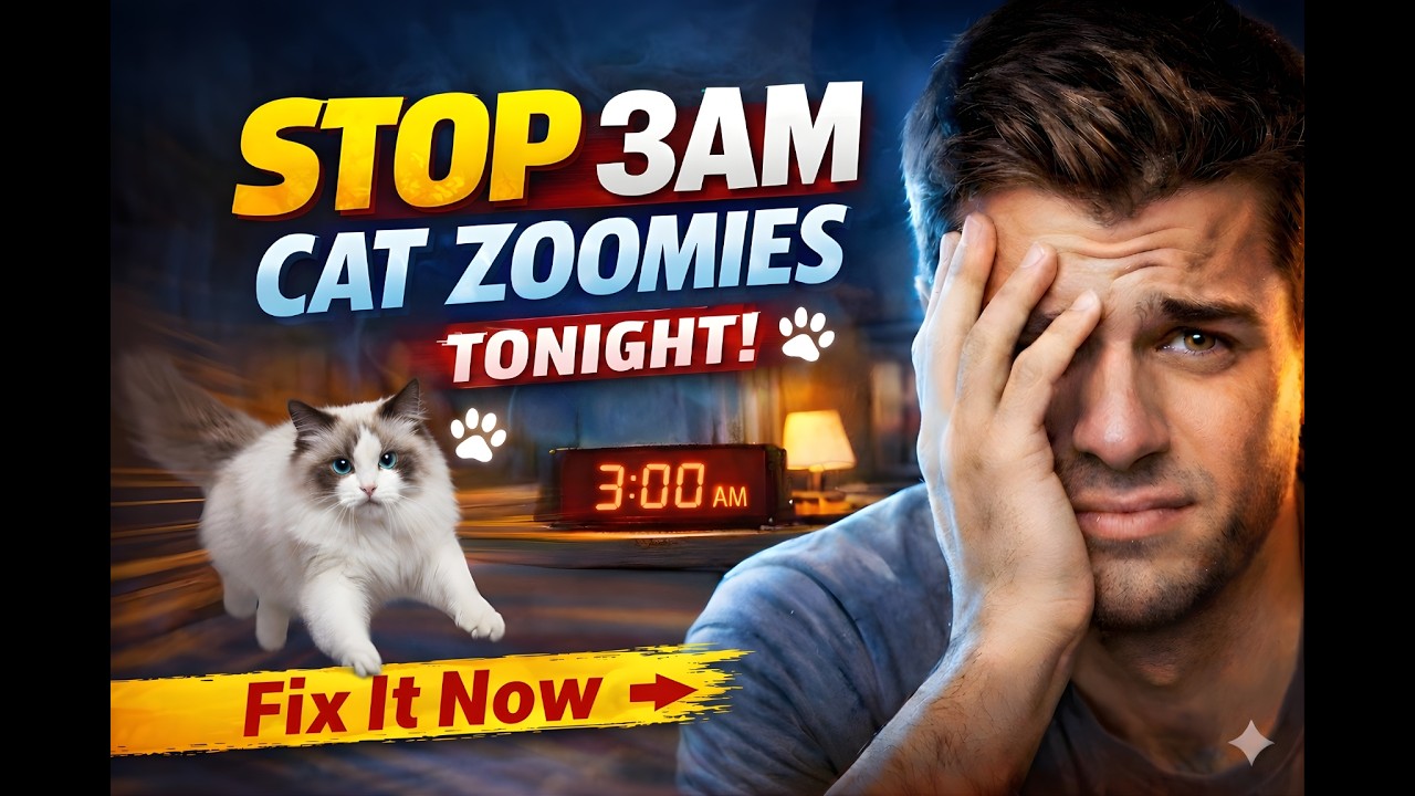 Cat Wakes You Up at 3AM? Stop the Night Chaos Tonight 🔥