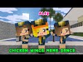 CHICKEN WINGS MEME DANCE X SEXY POLICE ALEX - Minecraft Animation