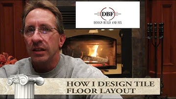 Tile Floor Installation Episode 2 How to Design your Tile Layout