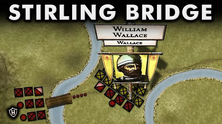 William Wallace at the Battle of Stirling Bridge, ...