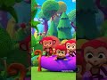 Cinco Monitos - Five Little Monkeys | Spanish Nursery Rhymes for Children's | Galatta Kids | Shorts
