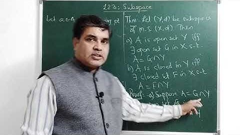 Metric Space_L23_Subspace