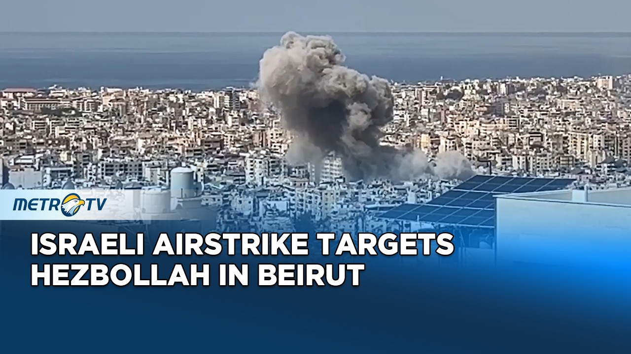 Israeli Airstrike Hits Beirut’s Southern Suburbs After Heavy Raids