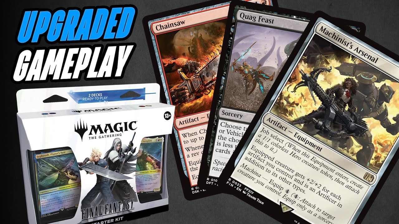 I Upgraded the Final Fantasy Starter Decks - How Powerful Are They??