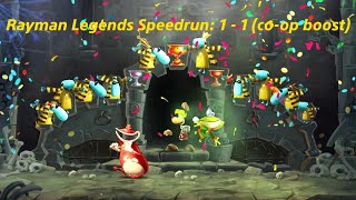 🆒 Rayman Legends Speedrun: 1 - 1 (co-op boost) 💯
