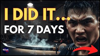 I Followed Samurai Code for 7 Days… Then This Happened ⚔️