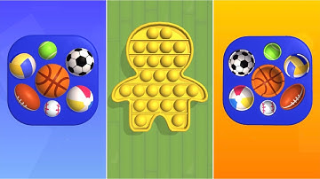 POP US! - All Levels Gameplay Android, iOS Very satisfying and relaxing ASMR Sound gameplay.