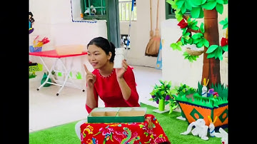 Tạo hình: Các con vật từ khăn và mút xốp