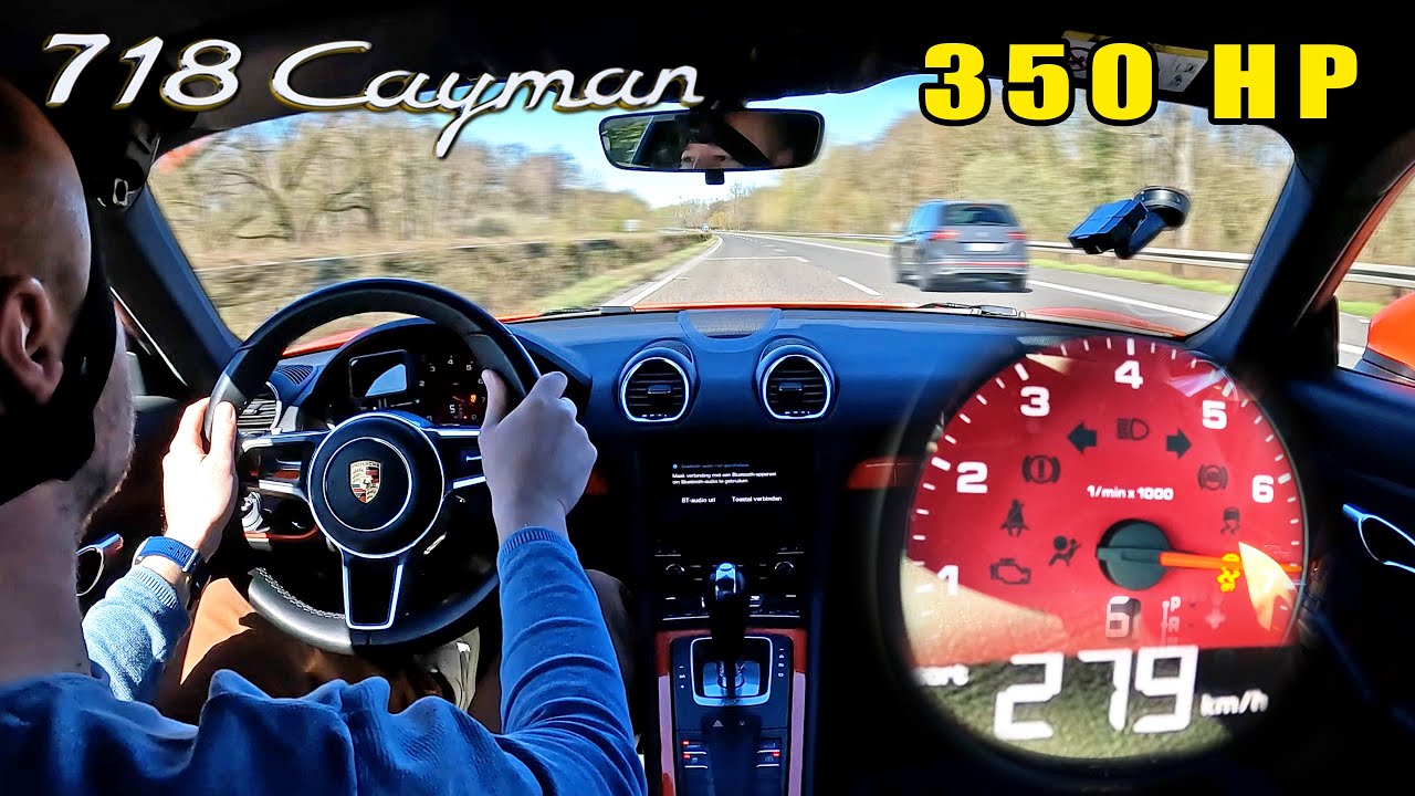 Porsche 718 Cayman 2.0 Turbo - Stage 2 + OPF + KAT OFF  | Dyno +100-200 km/h | mcchip-dkr