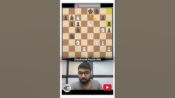 Checkmate Puzzle #50 | PlayChessWithAbhishek #chess #playchess #chessindia