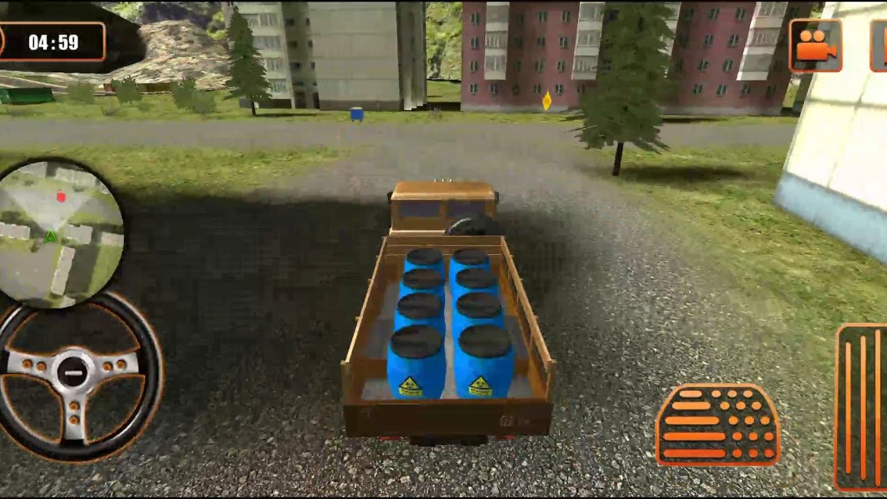 Offroad Pickup Truck Cargo Duty | Game Play walk through #4