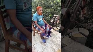 সিদ্ধ ধান ছাদে উঠানোর মেশিন আবিষ্কার #agriculture #farmers #shortvideo