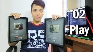 Ntn - Nhận Nút Play Bạc Thứ 02 Silver Play On Funny Game