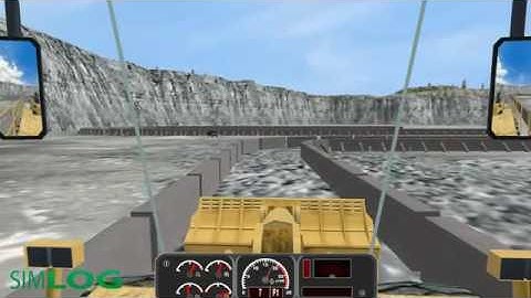 Simlog Wheel Loader Corridor Driving Narrow Module HD