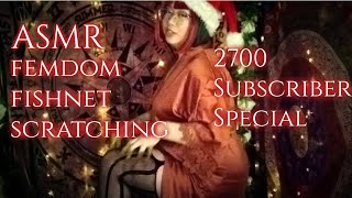 Asmr Fishnet Scratching Sensual, Softspoken 2.7K Sub Special