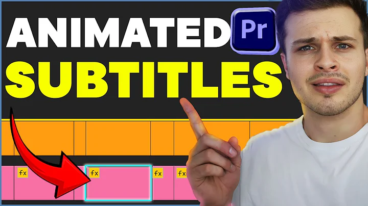 How to AUTOMATICALLY Create ANIMATED SUBTITLES in Premiere Pro