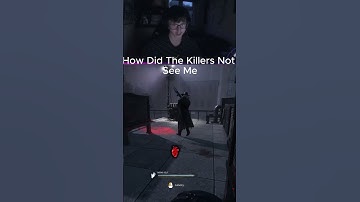 how did the killers not see me  #twitchstreamer #dbd