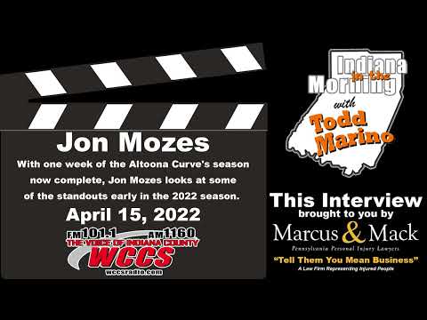 Indiana in the Morning Interview: Jon Mozes (4-15-22)
