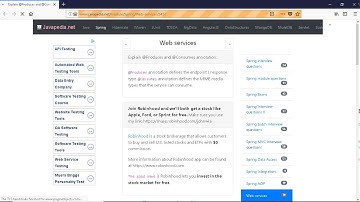 Explain @Produces and @Consumes annotation. | javapedia.net