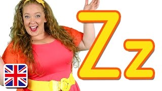 the letter z song uk zed version learn the alphabet