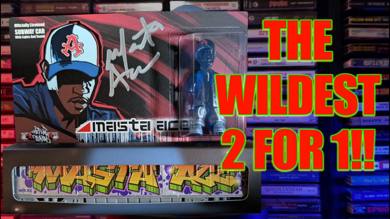 Masta Ace Subway Car an Figure Set by Hip Hop Toyz and Def Projects