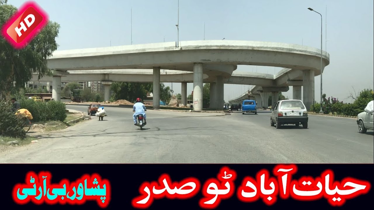 Hayatabad To Saddar And Charsadda Adda | Brt Road trip