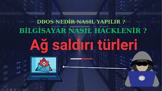 BİLGİSAYARLAR NASIL HACKLENİR | AĞ SALDIRI TÜRLERİ