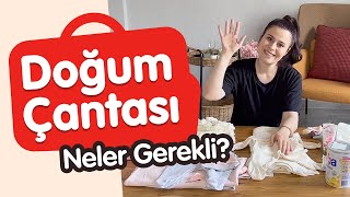 Doğum Çantasında Neler Olmalı? - Hastane Çantamda Neler Vardı?