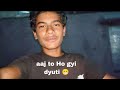AAJ TO HO GYA dyuti 😁❓ #Apthakor