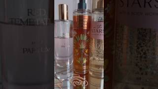 Layering Combo Ft. Red Temptation, In the Stars + Golden Mango Lagoon #bathandbodyworks #zara