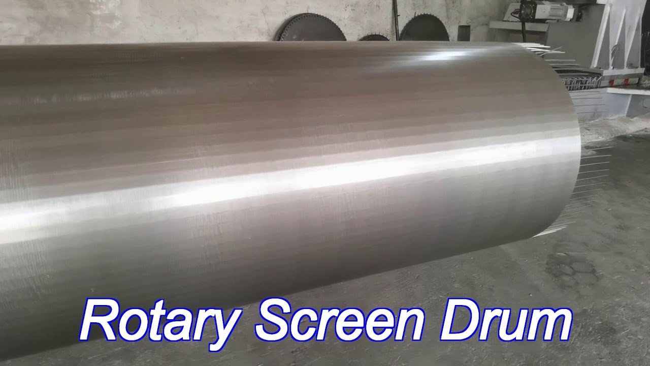 od 600mm wedge wire rotary screen drum of stainless steel for waste water