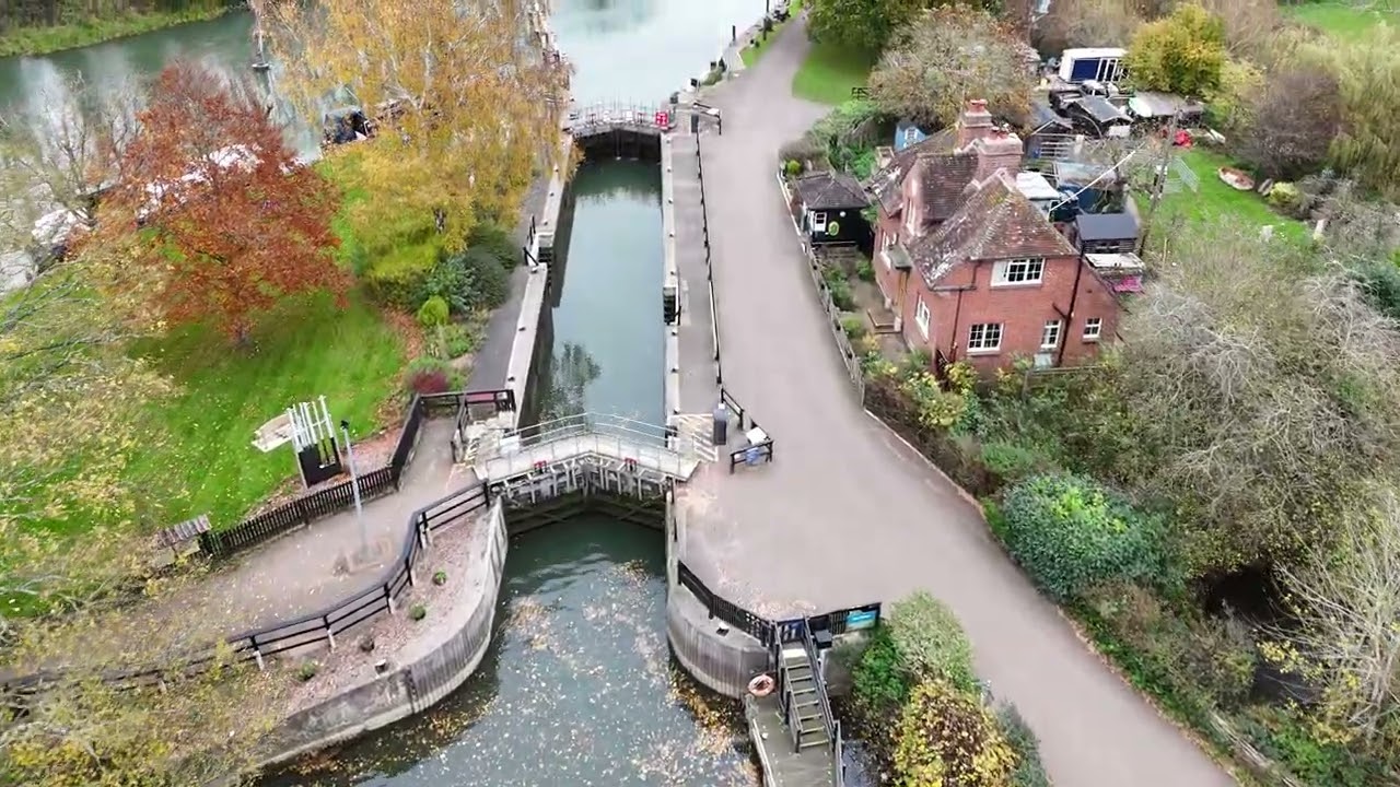 Abingdon, lock and weir, Nov 24
