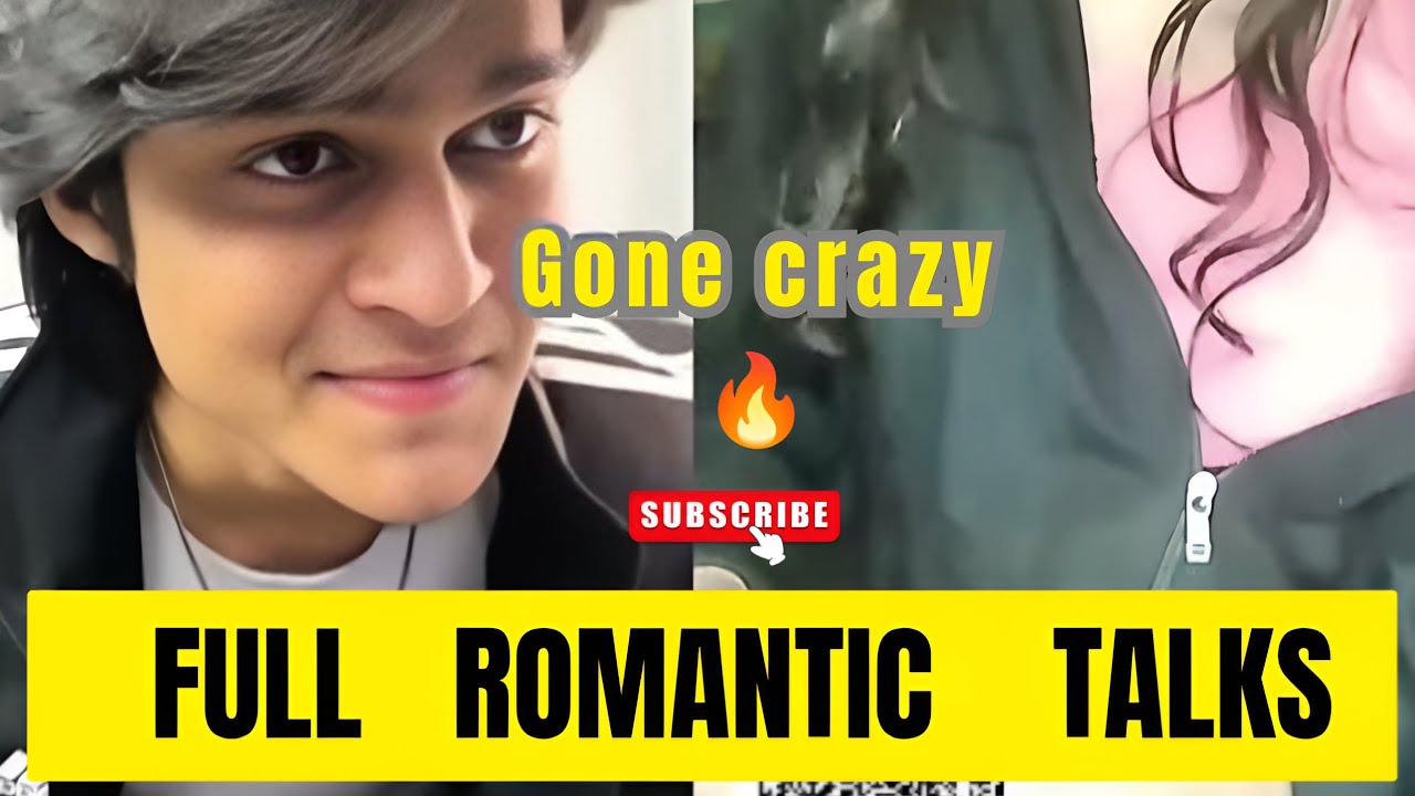 Full Romantic Talks with a cute girl on monkey chat | gone crazy 