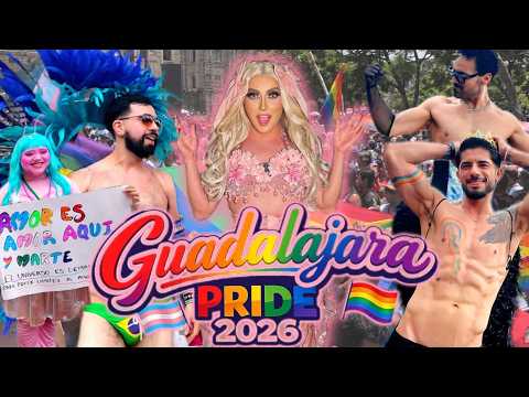 El PRIDE de GUADALAJARA 2026 estuvo a OTRO NIVEL! | Damian Cervantes