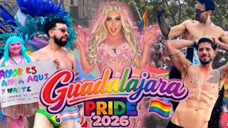 El PRIDE de GUADALAJARA 2026 estuvo a OTRO NIVEL! 😱🏳️‍🌈🔥 | Damian Cervantes
