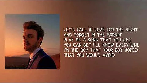 FINNEAS - Let's fall in love for the night (Lyrics)