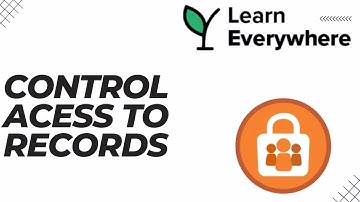 Control Access to Records in Salesforce | Data Security