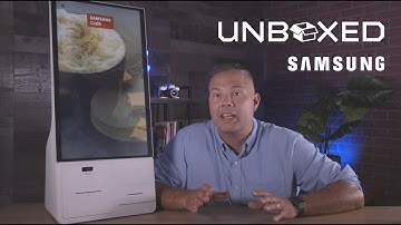 Unboxed with the Samsung KM24A Kiosk
